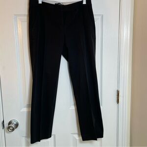 Elie Tahari Nordstrom Black Pants Corpcore Womens Karis Ankle Trouser Size 2